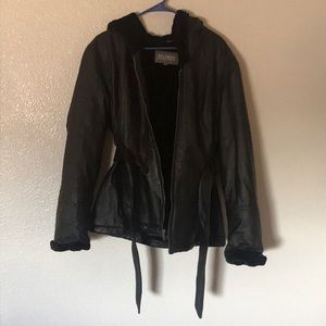 Wilson Leather’s Faux Fur Leather Jacket
